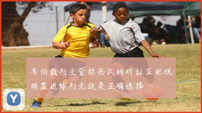 韦伯裁判主管称西汉姆对拉亚犯规明显进球判无效是正确选择